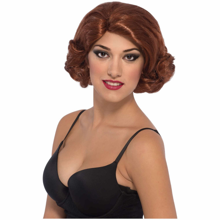 Black Widow Deluxe Marvel Auburn Womens Wig