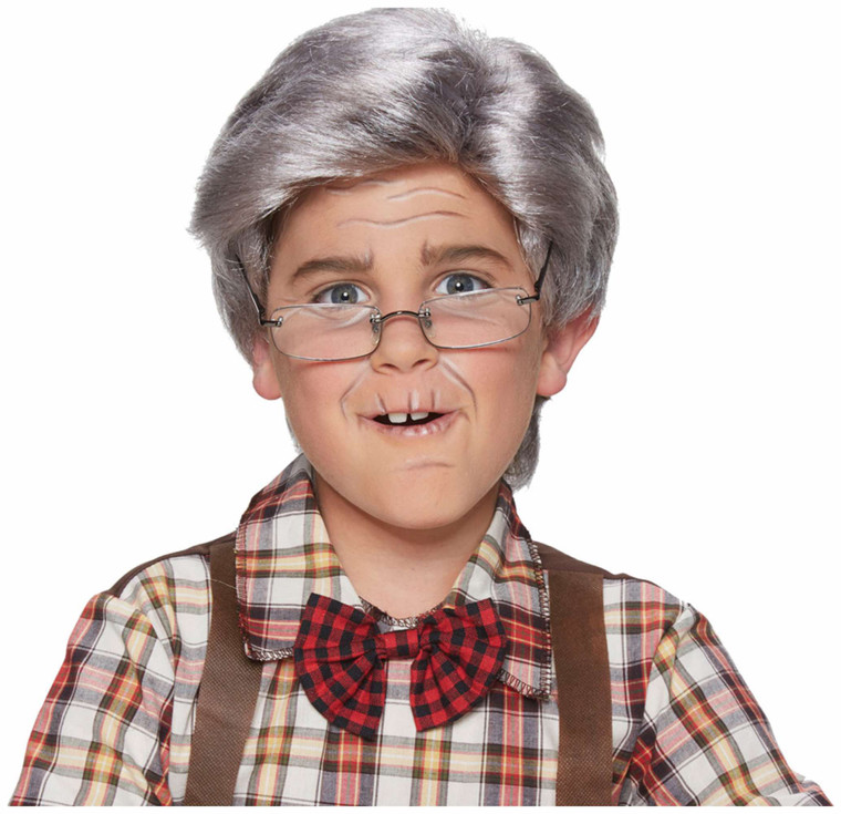 Little Old Man 100 Days Boys Wig