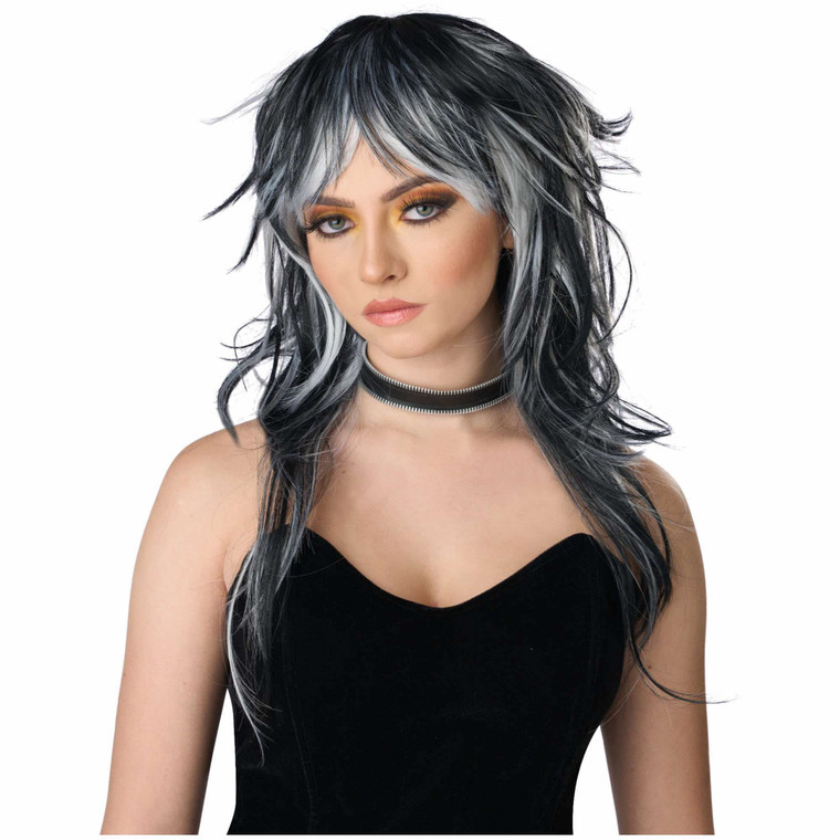 Tempting Tresses 90s Grunge Gothic Womens Wig Tempting Tresses 90s Grunge Gothic Womens Wig