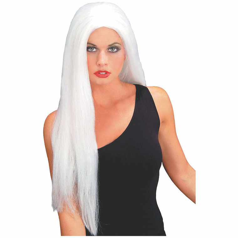 Angel Ghost White Long Womens Wig
