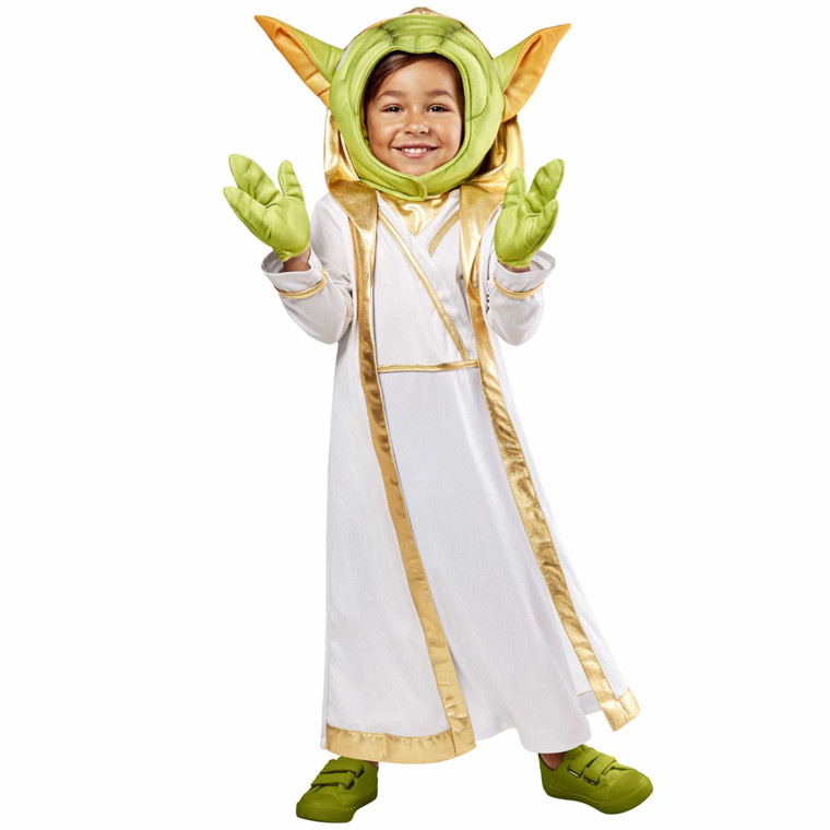 Master Yoda Young Jedi Deluxe Star Wars Toddler Boys Costume