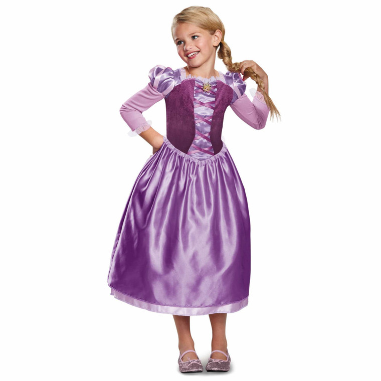 Rapunzel Day Dress Classic Disney Tangled the Series Book Week Girls Costume