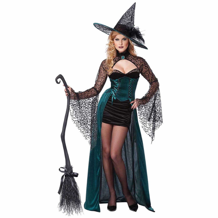 Enchantress Deluxe Witch Sorceress Halloween Adult Womens Costume