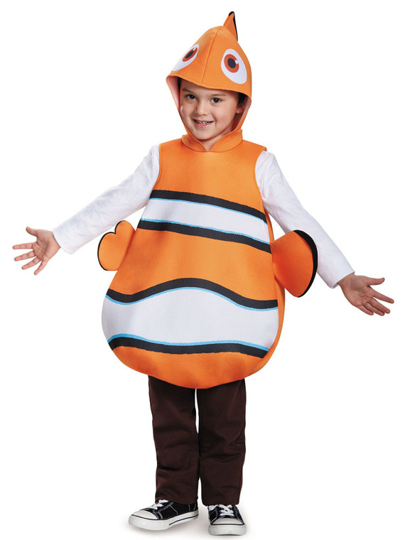 Nemo Classic Disney Pixar Finding Dory Movie Clownfish Fish Boys Costume S