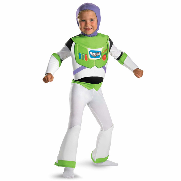 Buzz Lightyear Deluxe Spaceman Disney Pixar Toy Story Boys Costume