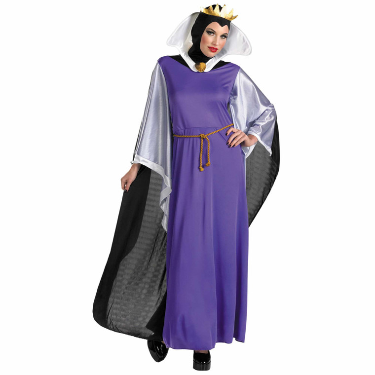 Evil Queen Deluxe Disney Snow White Story Book Week Womens Costume L 12 - 14