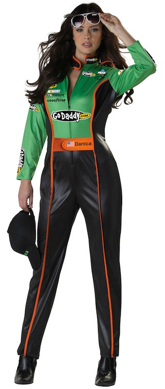 Danica Patrick Nascar Racecar Driver Women Costume