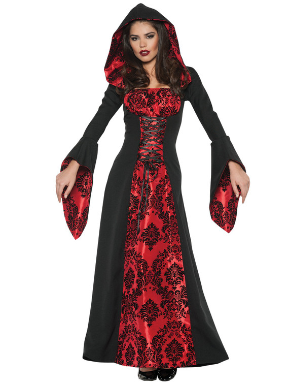 Scarlet Mistress Vampire Vampiress Twilight Deluxe Halloween Women Costume