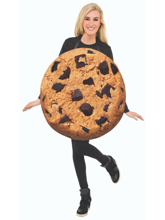 Cookie Chocolate Chip Biscuit Confectionery Food Funny Adult Womens Men Costume