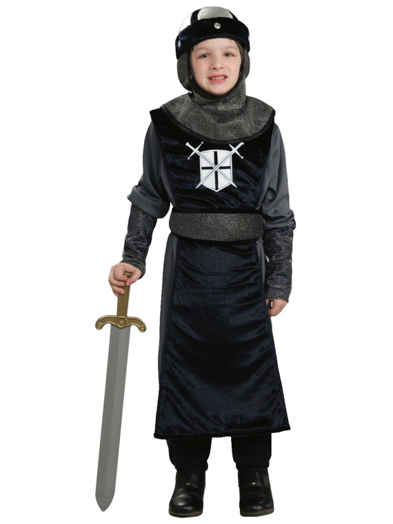 Knight of the Round Table Renaissance Medieval Soldier Book Week Boys Costume