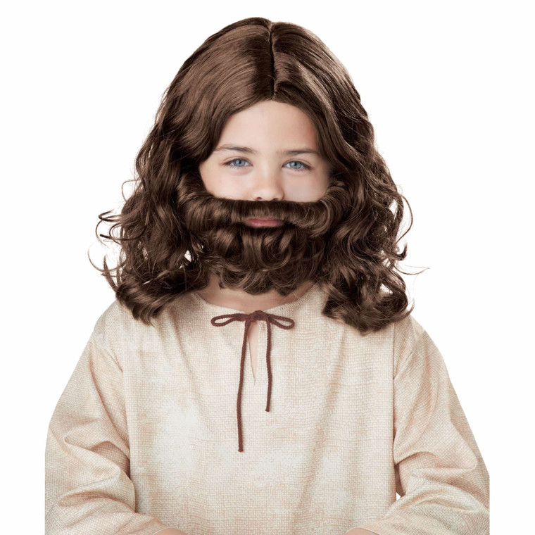 Jesus Boys Wig and Beard
