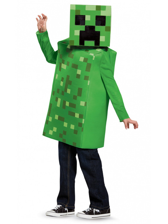 Creeper Mojang Minecraft Hostile Mobs Video Game Fancy Dress Up Boys Costume