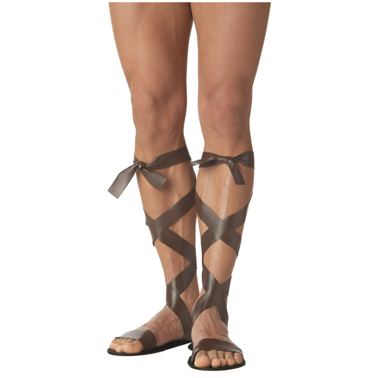 Roman Warrior Gladiator Hercules Sandals Costume Sandals