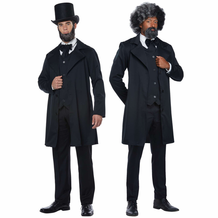 Abraham Lincoln Andrew Jackson Frederick Douglass Historical Mens Costume