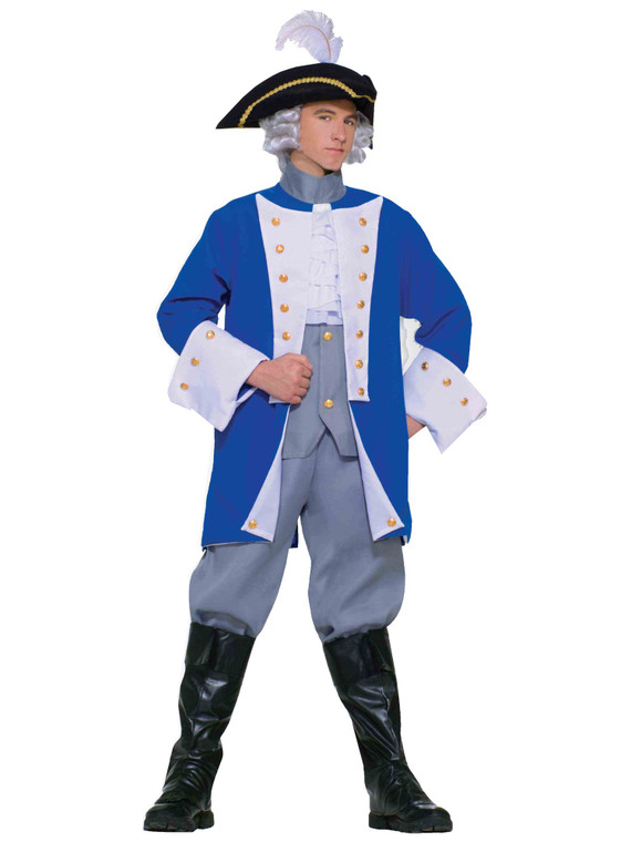 Colonial General George Washington Patriotic Historical Mens Costume STD