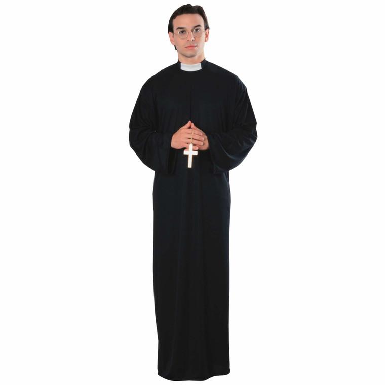Priest Robe Father Pontiff Mens Costume