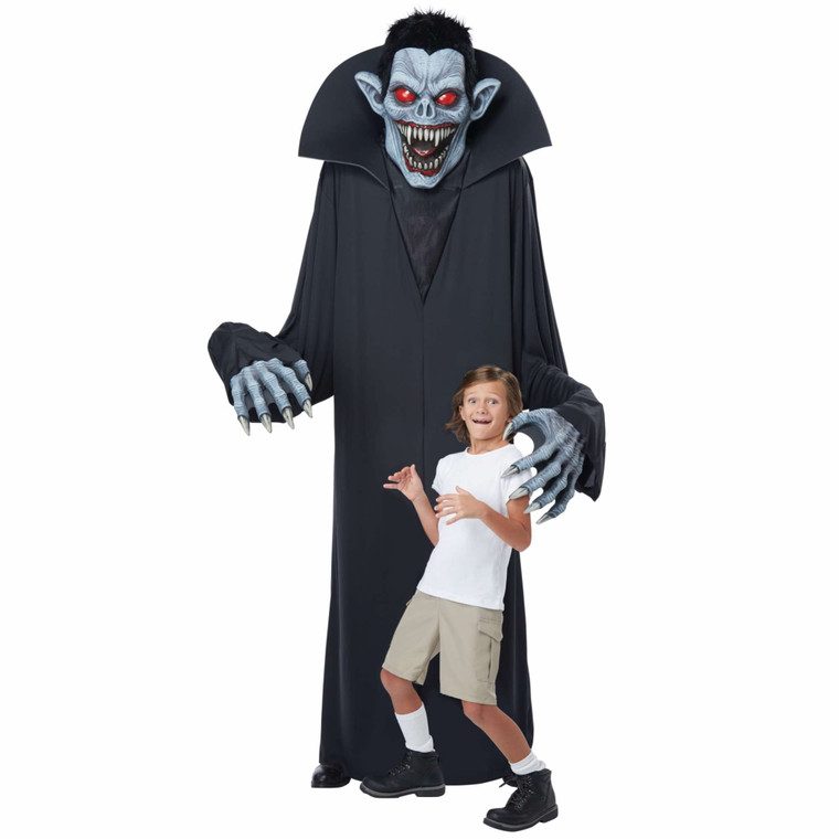 Towering Terror Vampire Giant Count Dracula Halloween Decoration Mens Costume