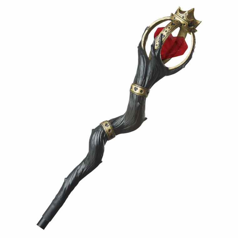 Queen Of Hearts Alice In Wonderland Fairytale Storybook Womens Costume Staff