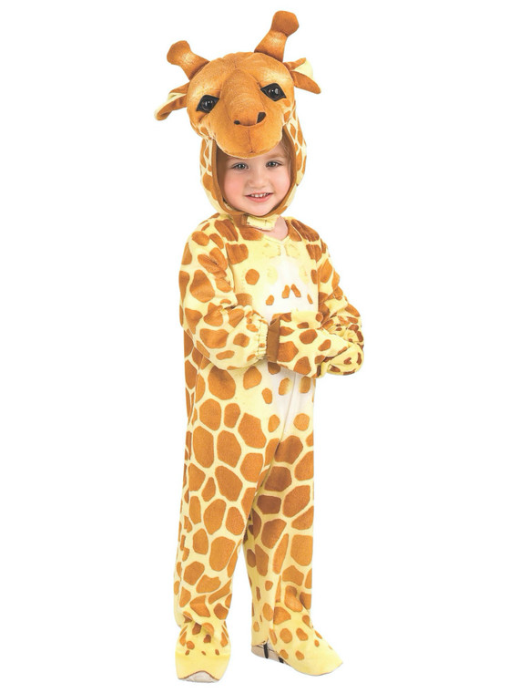 Giraffe Wild Animal Zoo African Book Week Dress Up Child Girls Boys Costume S