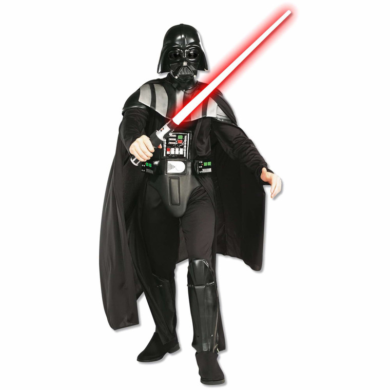 Darth Vader Deluxe Star Wars Classic Movie Disney Official Dress Up Mens Costume