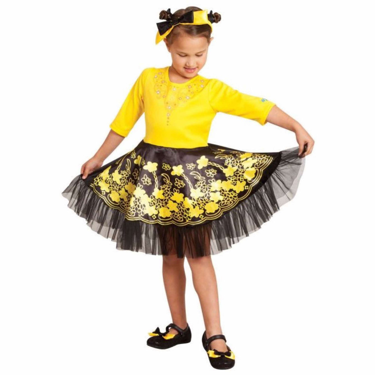 Emma Deluxe Ballerina Dress The Wiggles Yellow Book Week Toddler Girls Costume
