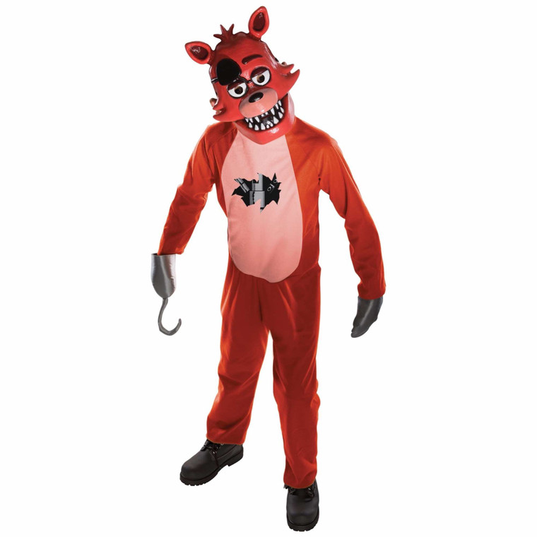 Foxy Five Nights At Freddy's horror Video Game Dress Up Child Boys Costume