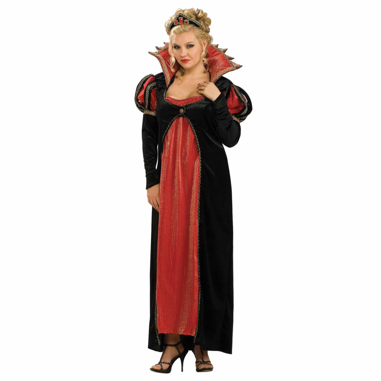 Scarlet Vamptessa Vampiress Vampire Halloween Dress UP Womens Costume Plus