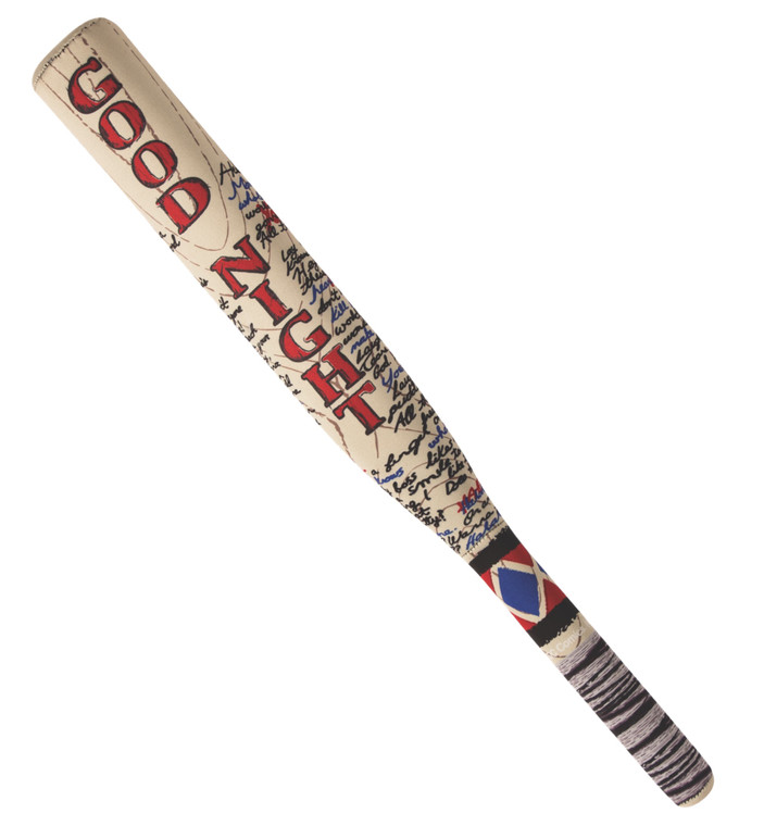Harley Quinn Suicide Squad Good Night Prop Womens Costume Weapon Baseball Bat