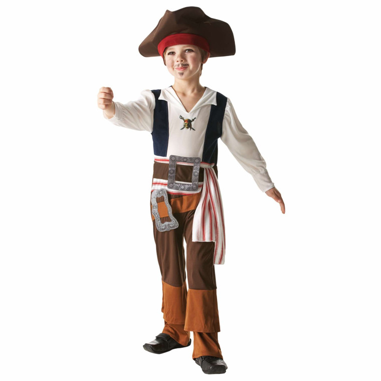Jack Sparrow Disney Pirates Of The Caribbean Book Week Boys Costume