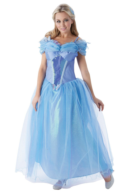 Cinderella Disney Princess Gown Deluxe Movie Licensed Women Costume