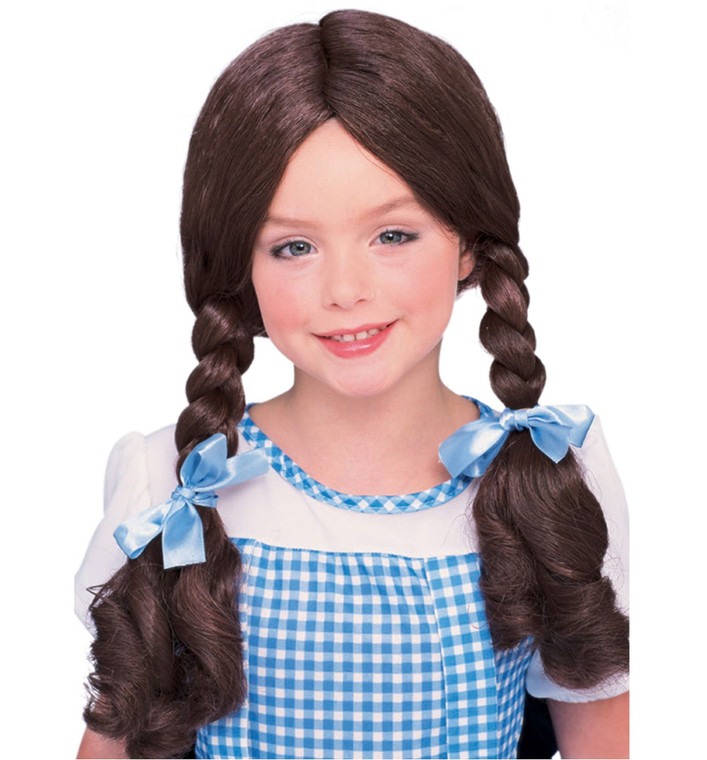 Dorothy The Wizard Of Oz Story Book Week Fairytale Girls Costume Wig