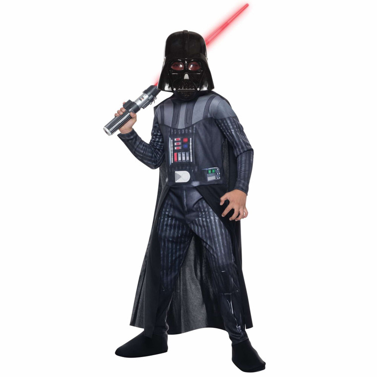 Darth Vader Photo Real Sith Lord Star Wars Disney Licensed Boys Costume