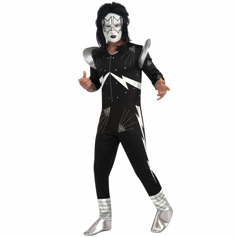 The Spaceman KISS Ace Frehley  Hard Rock Men Costume