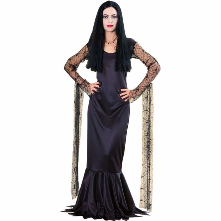 Morticia The Addams Family Halloween Women Costume Morticia The Addams Family Halloween Women Costume