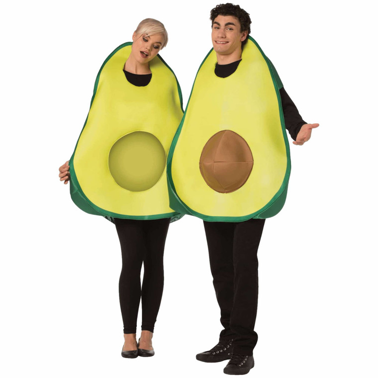 Avocado Alligator Pear Butter Fruit Healthy Food Adult Unisex Couples Costume