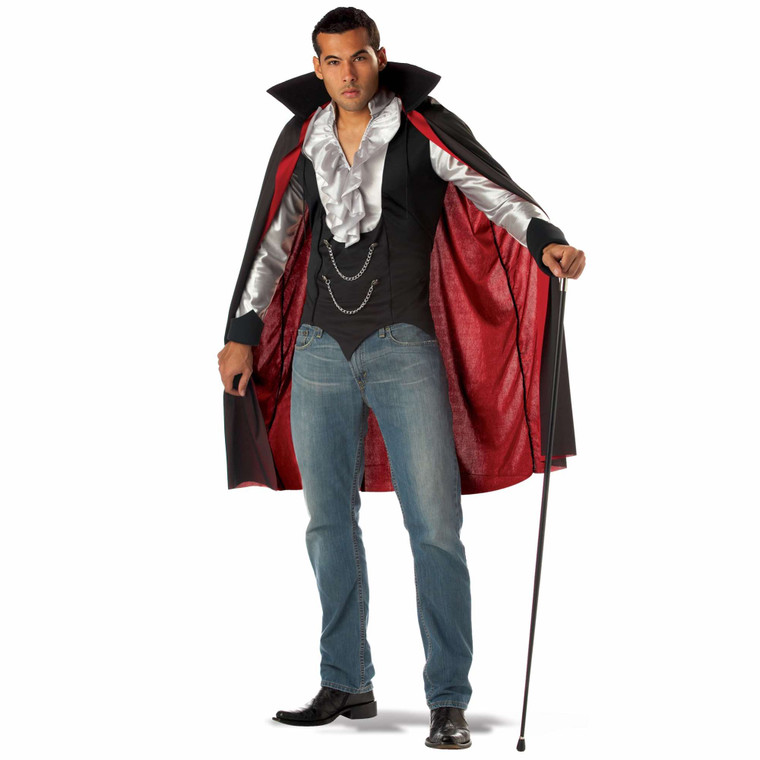 Very Cool Vampire Count Dracula Twilight Gothic Halloween Mens Costume
