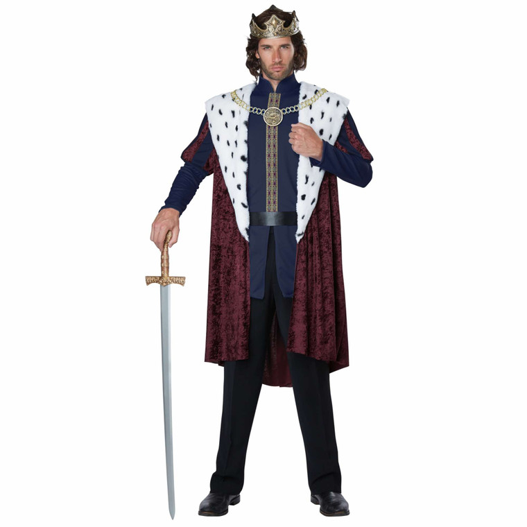 Royal Storybook King Renaissance Prince Charming Book Week Mens Costume