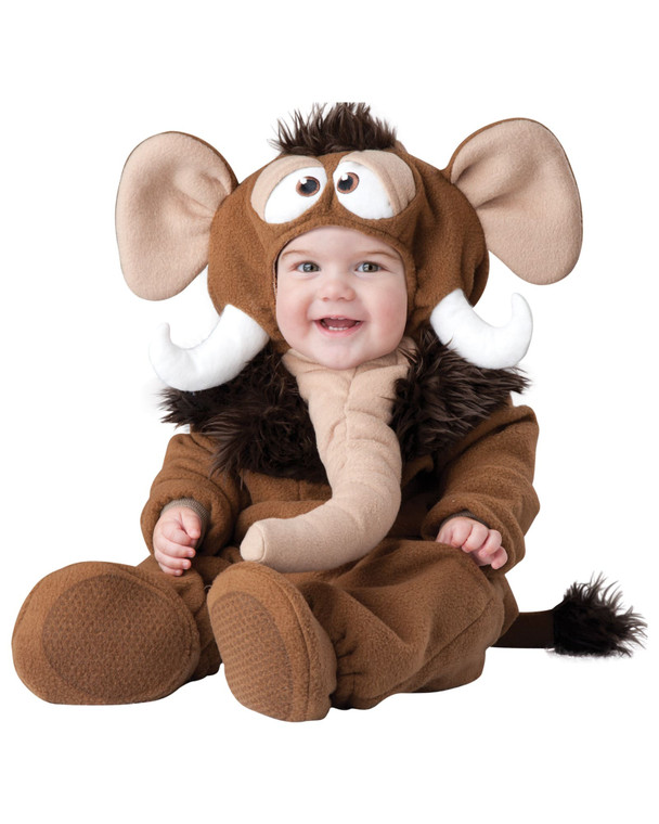 Wee Wooly Mammoth Elephant Prehistoric Baby Boys Infant Costume