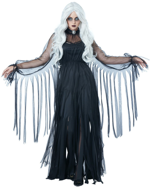 Vengeful Spirit Ghost Haunt Evil Soul Horror Halloween Adult Womens Costume