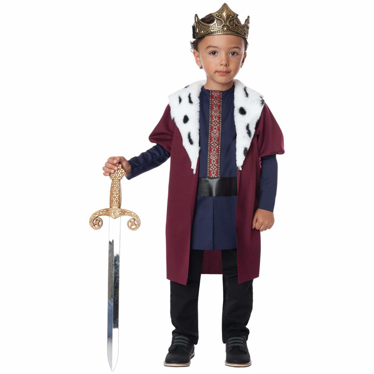 Little King Royal Renaissance Medieval Book Week Child Toddler Boys Costume