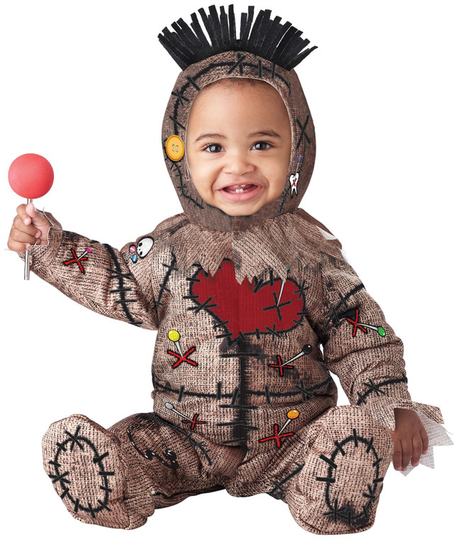 Voodoo Baby Doll Ritual Black Magic Baby Infant Toddler Boys Costume