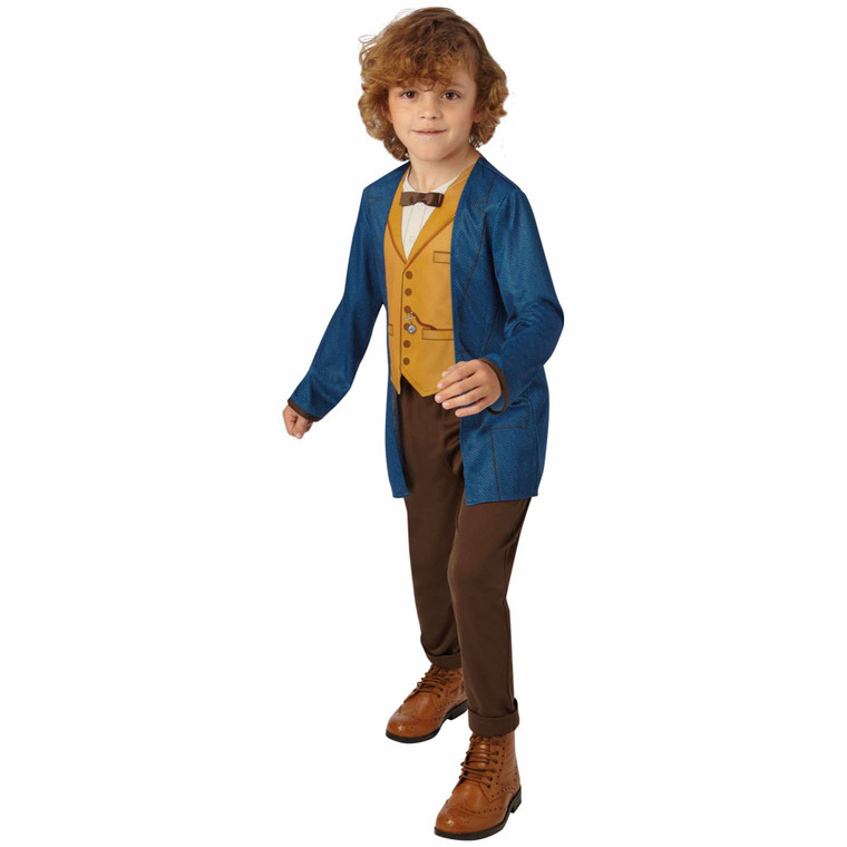 Newt Scamander Fantastic Beasts Harry Potter Book Week Child Boys Costume 6-8