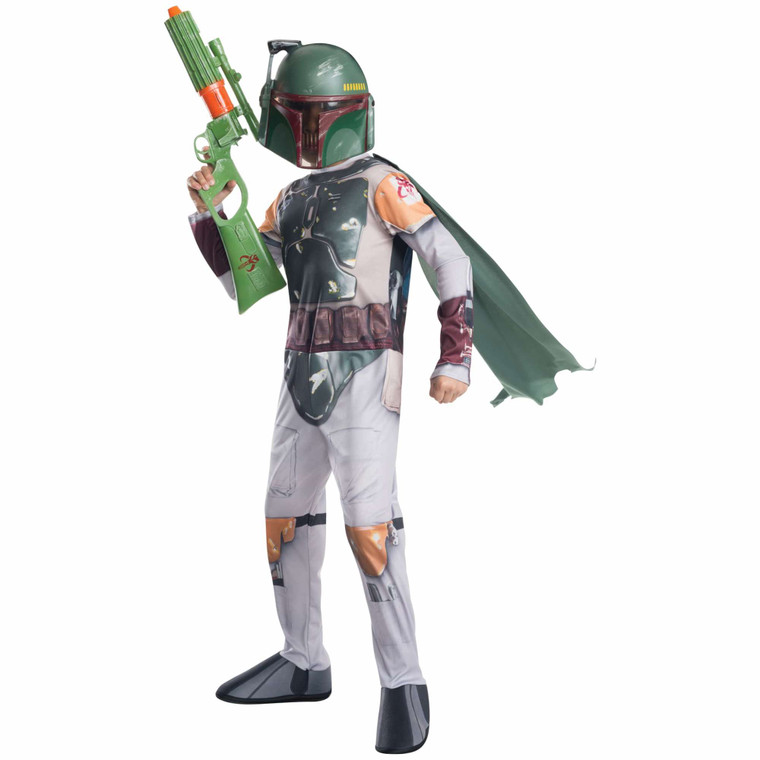 Boba Fett Disney Star Wars Movie Child Book Week Boys Costume