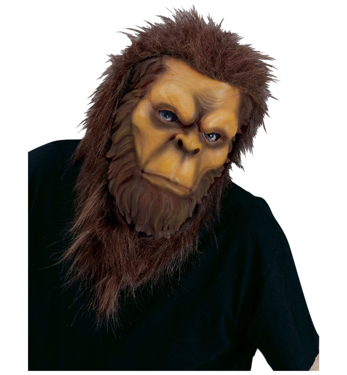 Big Foot Ape Sasquatch Horror Monster Adult Mens Costume Overhead Mask