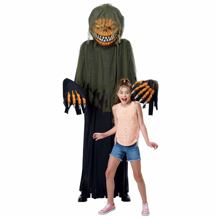 Towering Terror Pumpkin Giant Monster Horror Halloween Decoration Mens Costume