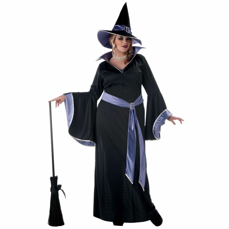 Incantasia The Glamour Witch Magic Sorcerer Wizard Womens Costume Plus
