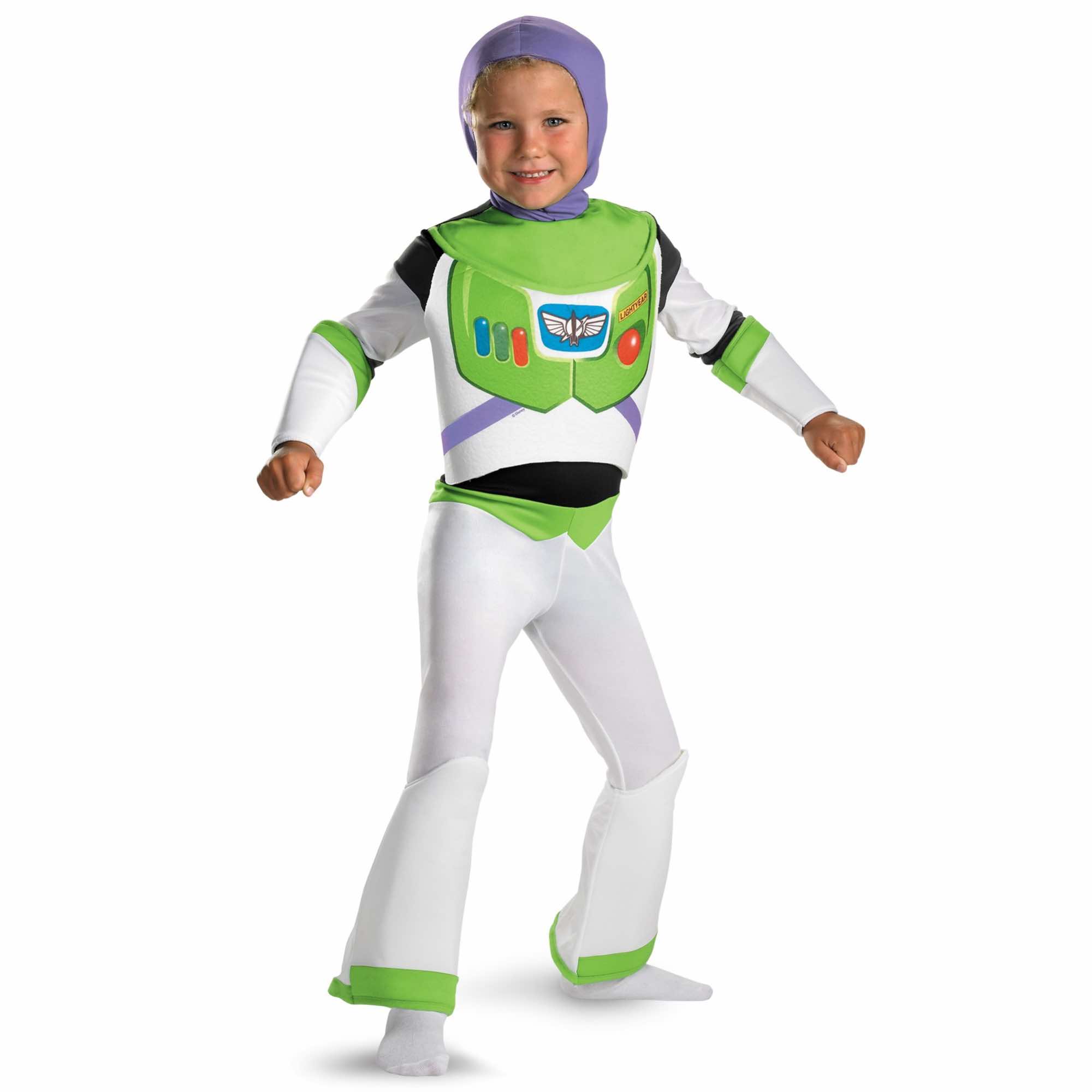 Buzz Lightyear Deluxe Spaceman Disney Pixar Toy Story Boys Costume