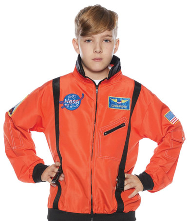 Astronaut Spaceman Space Orange Uniform Book Week Boys Costume Jacket ...