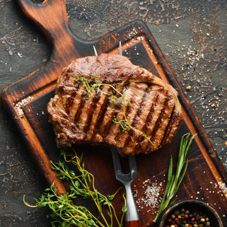 Cooked Copas Ribeye Steak