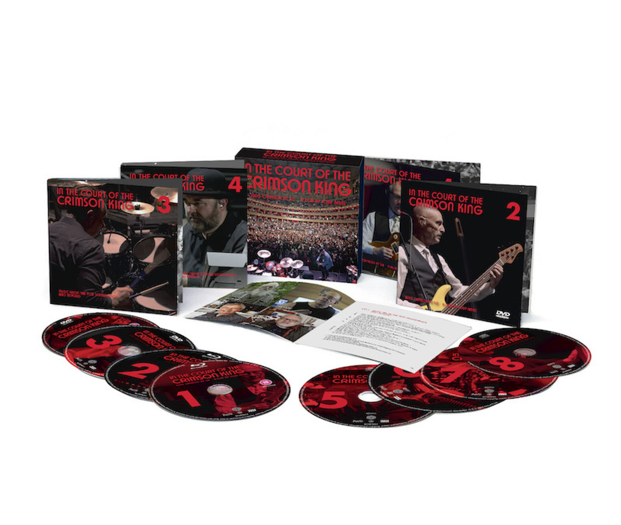 In the Court of the Crimson King: King Crimson at 50 (2 Blu-ray / 2 DVD +  4CD special edition)